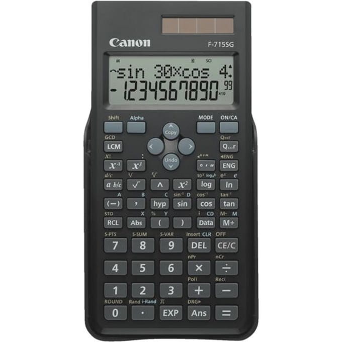 Canon F-715SG Scientific Calculator - Black