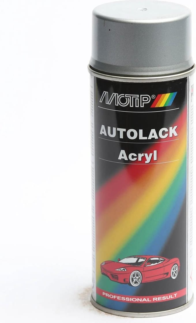 Motip 55050 - Autolak spuitbus - Zilver  - 400ml
