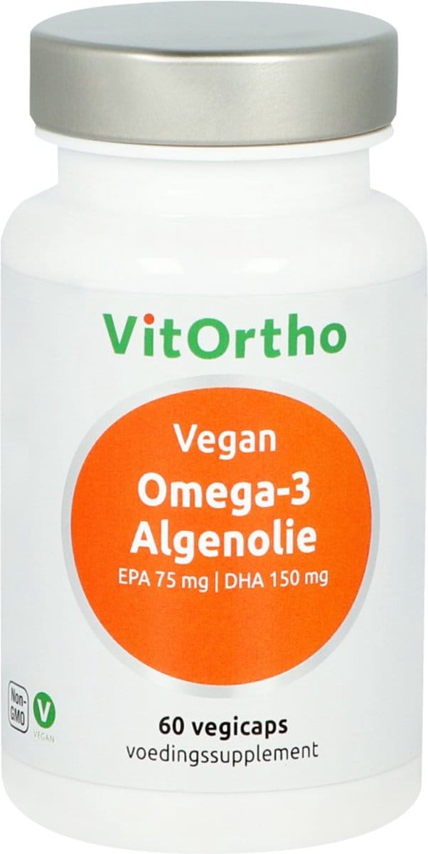 VitOrtho Omega-3 Algenolie Vegan (60 vegicaps)