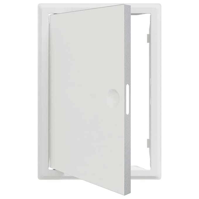 vidaXL - Access - Panel - Wit - 43 - x - 33 - x - 3 - cm - Staal