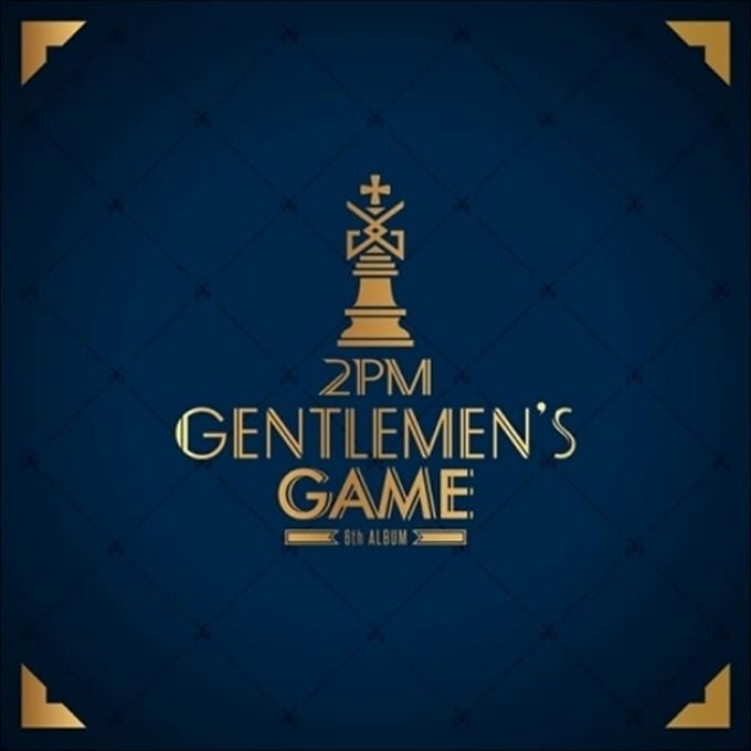 2PM [GENTLEMEN'S GAME] 6ème Album 1EA white