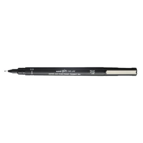 Uni Pin Fine Liner - 0.5mm zwarte schetspen