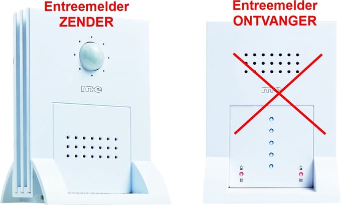 M-E DGF-300 TX ENTREEMELDER Toegangsmelder Winkelbel - EXTRA ZENDER