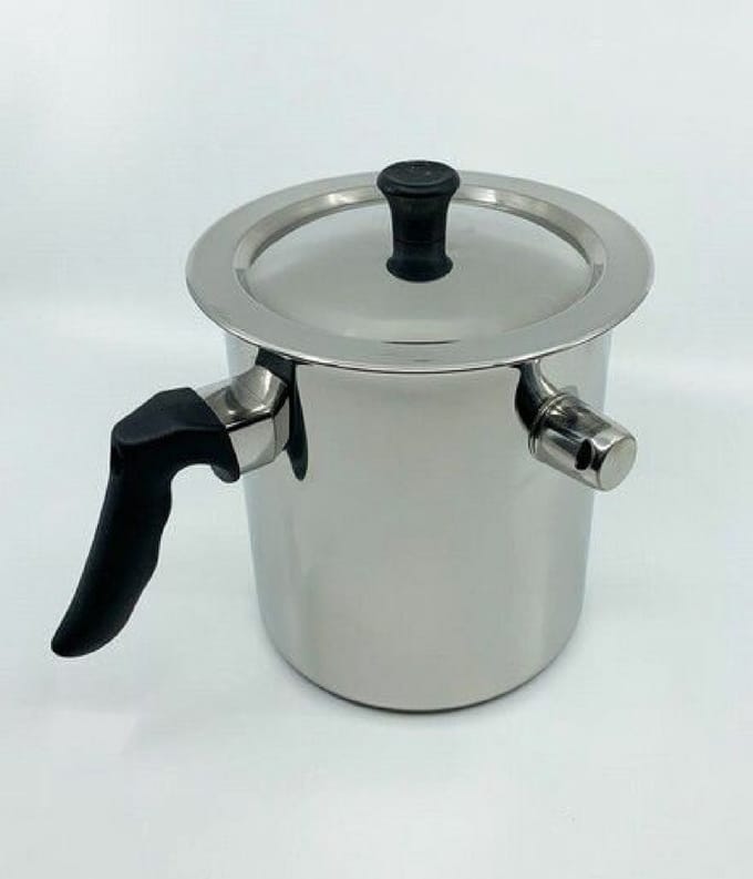 RVS Smeltpan voor kaarsen maken 1,5 l