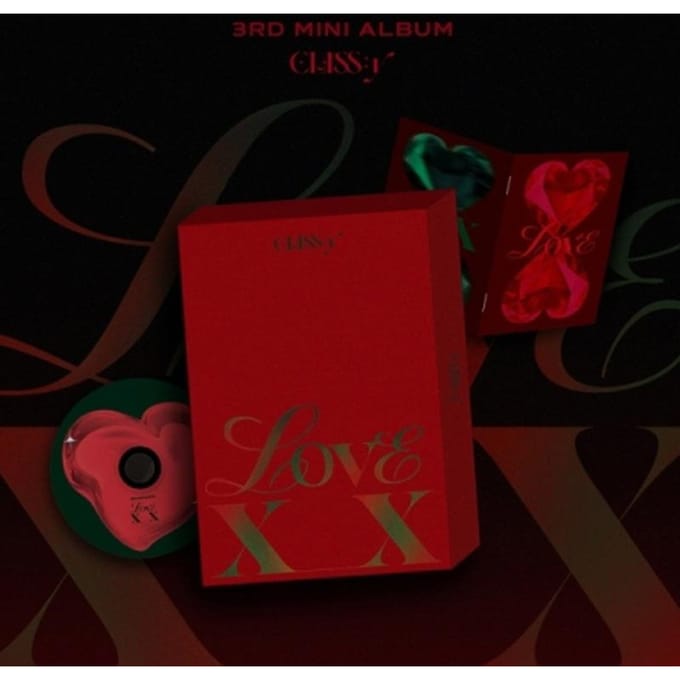 CLASSER:y - 3ème Mini Album LOVE XX 1PCS black