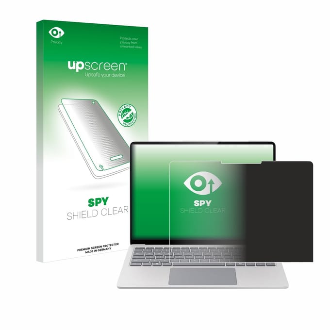 upscreen - privacy screenprotector voor Microsoft Surface Laptop 7 13.8" - Folie Beschermfolie Blauwlichtfilter