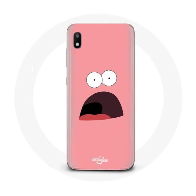 Coque - Bob l'éponge - Samsung Galaxy A10 - Souple - Rose - Patrick Étoile rose