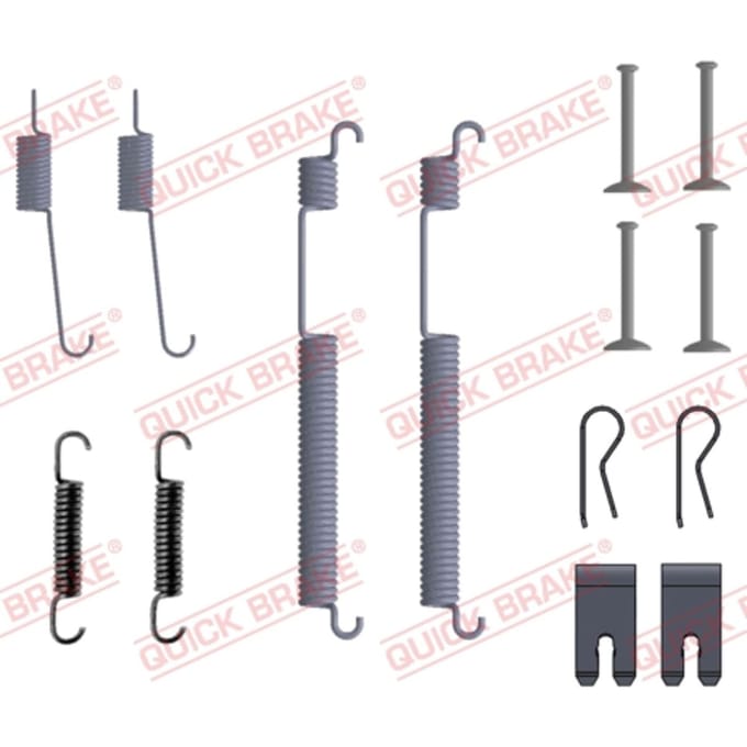 Toebehorenset, remschoenen QUICK BRAKE 105-0053