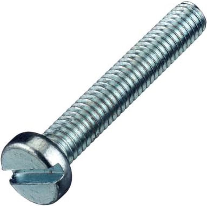 Metaalschroeven cilinderkop verzinkt m3x40mm
