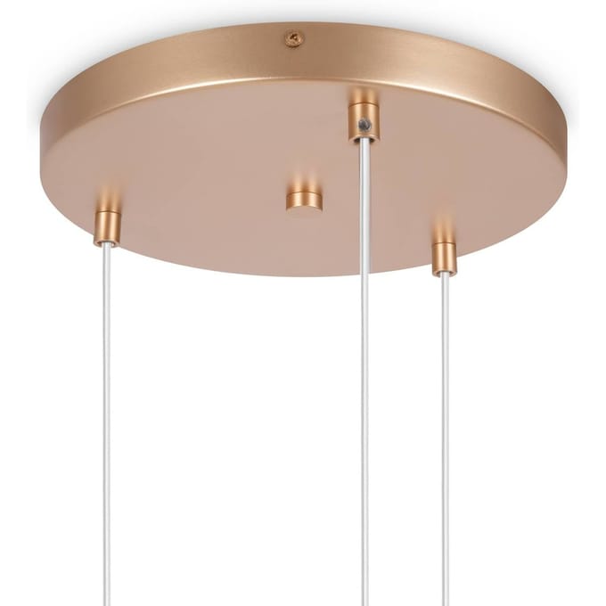 Maytoni hanglamp Basic vorm, wit/goud, 3-lamps.