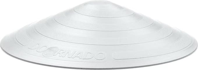 Doornado Deurstopper Coco - Wit - Ø 11,8 x 2,5 cm