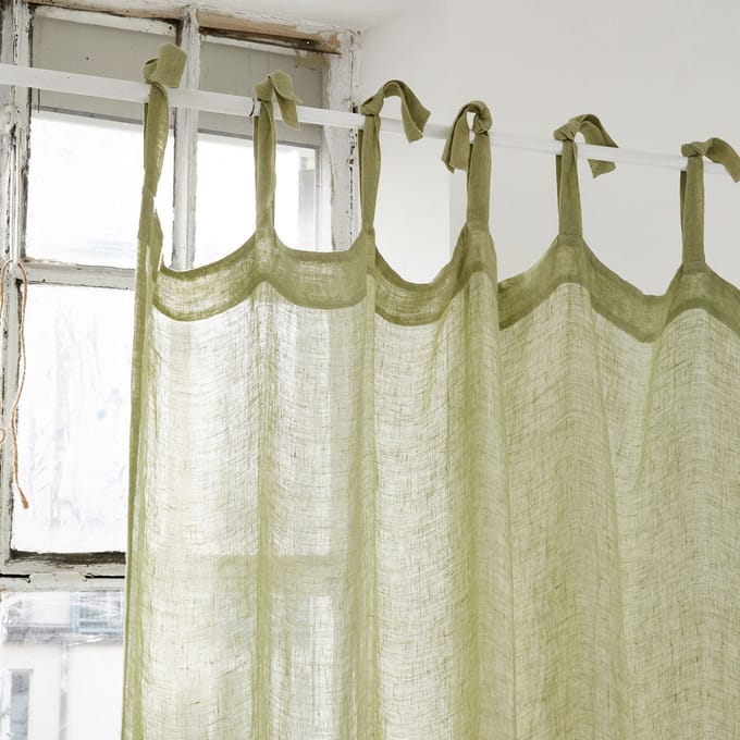 LOBERON Gordijn Gryphia lichtgroen