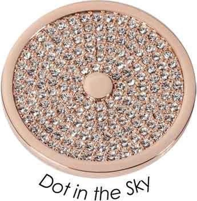 Quoins QMOA-04-R Dot in the sky staal rosekleurig Medium