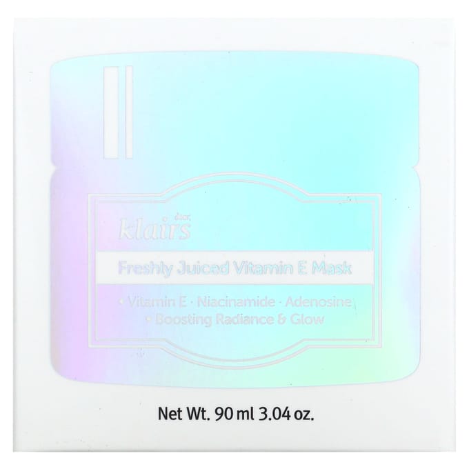 Masque à la vitamine E fraîchement pressé Dear Klairs white