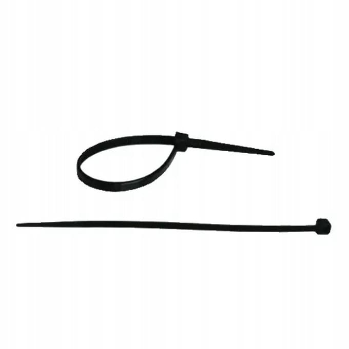 Zwarte kabelbinders 100 stuks 2,5x100 mm - Sterk & Duurzaam nylon