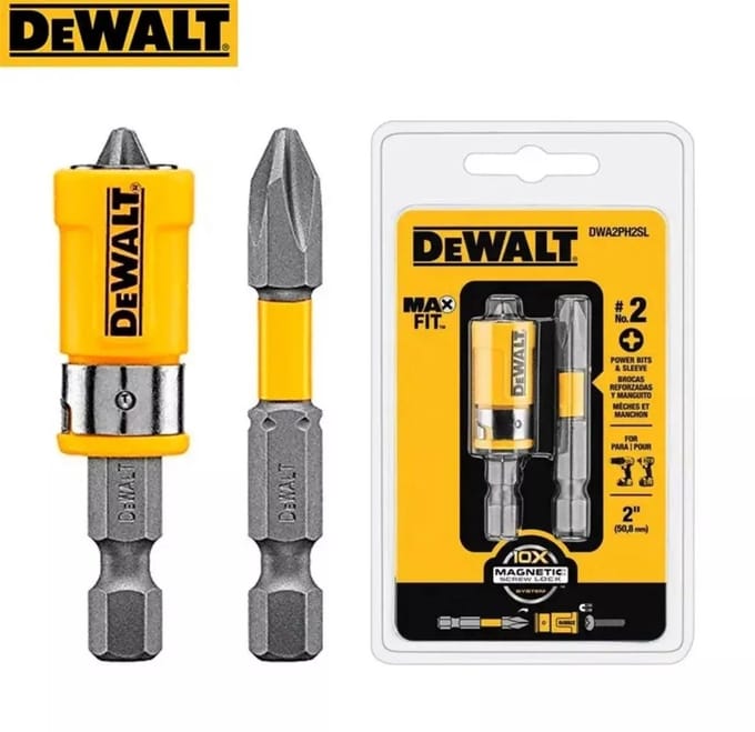 DE WALT MAX FIT DWA2PH2SL MAGNETISCH MET 2 BITJES