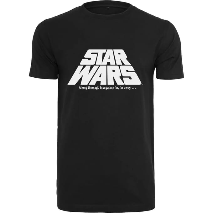 Merchcode Star Wars - Original Logo Heren Tshirt - XS - Zwart