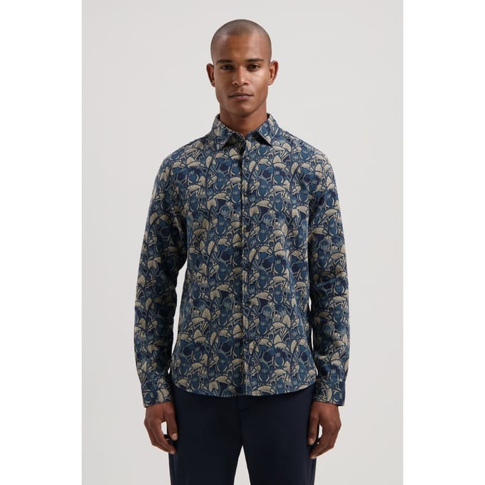 Dstrezzed Ds_dax Shirt Dk. Navy Größe: 3XL | Casual hemden Outlet | Herren | Blau