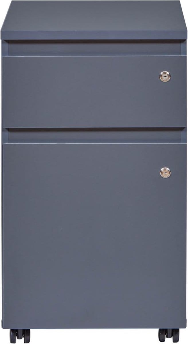 Dossierkast File Guard | 44 x 51,3 x 76,9 cm | Spaanplaathout | Kleur: Antraciet