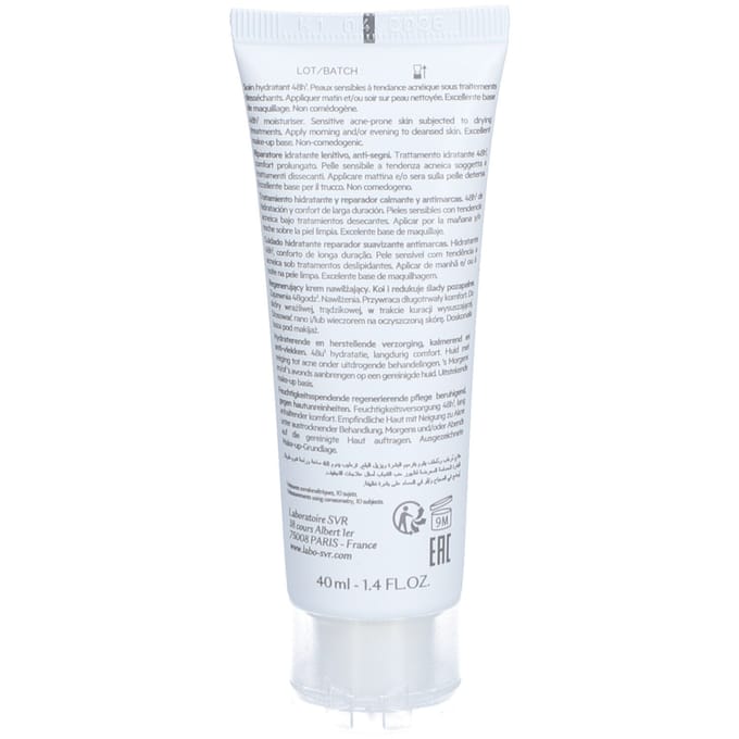 SVR Sebiaclear – Creme Hydra – Hydraterende Gezichtscrème – Kalmerend – Niet-Comedogeen – 40 ml