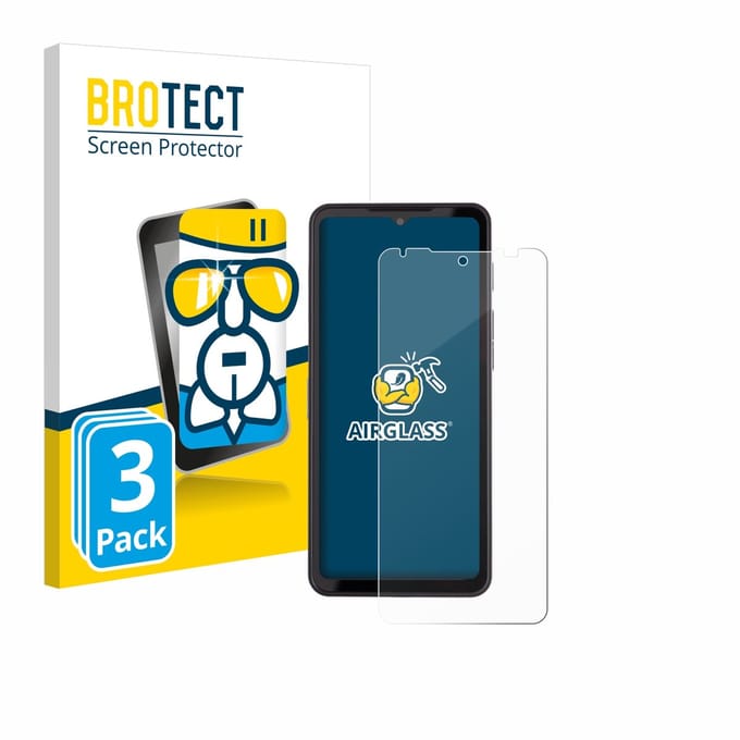 Screenprotector 3 Stuks voor Caterpillar Cat S75 Beschermglas transparant