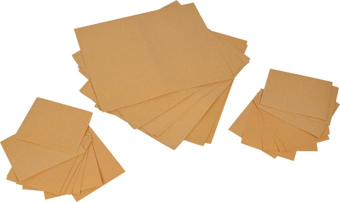 Schuurpapier Set - 30 Stuks - Diverse Korrelgroottes - 230mm x 280mm en 100mm x 130mm