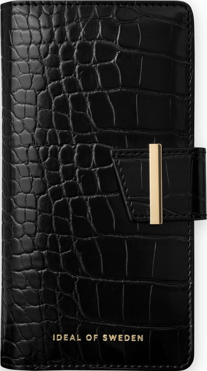 iDeal of Sweden Phone Wallet voor iPhone 12 Pro Max Jet Black Croco