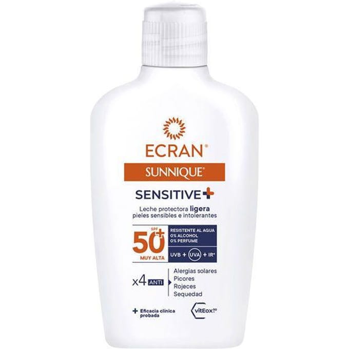Ecran Sunnique Sensitive Beschermende Melk Spf 50+ 200 ml