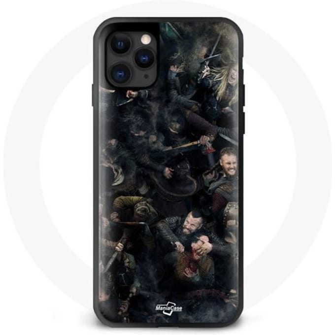 Coque - Vikings - Iphone 13 - Rigide - Noir - Protection