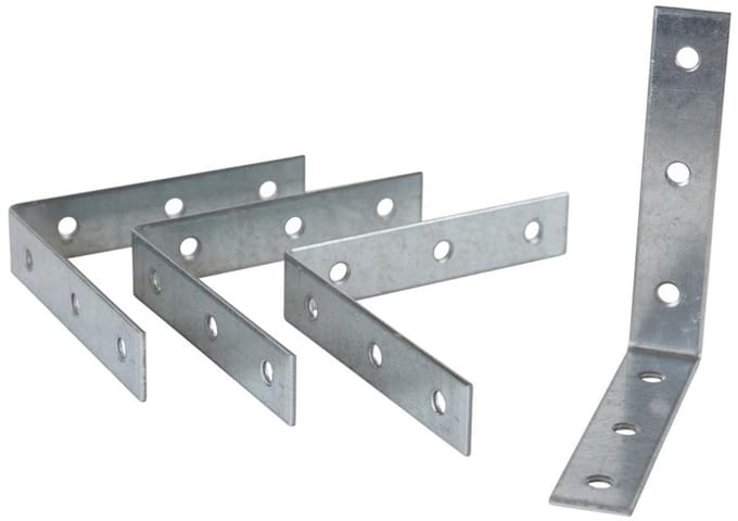 Stoelhoek - 100 mm - Verzinkt (4 stuks)