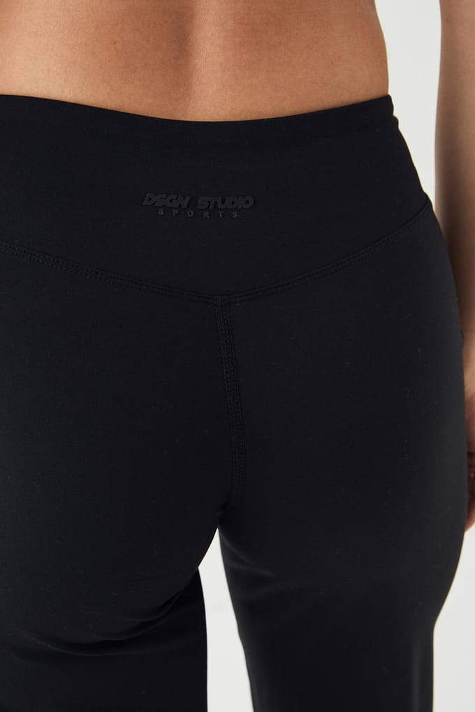 Dames DSGN Studio Ultra Sculpt Rechte Pijp Broek | Black | Maat: Medium