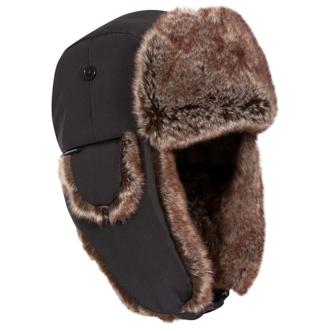 Trespass Unisex Volwassen Dapper Bomber Hoed (Zwart)