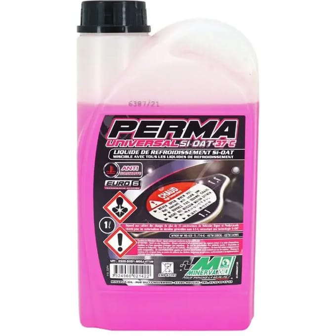 Koelvloeistof Minerva Oil Perma Universal D 1 L