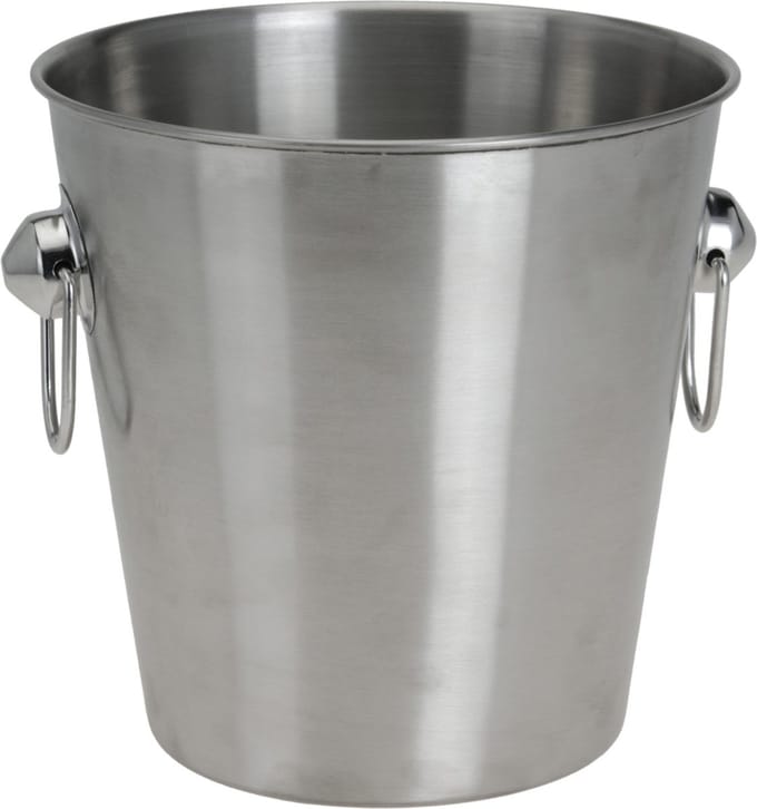 Roestvrijstalen IJsemmer met Handvatten, 4,6 L, 20 cm