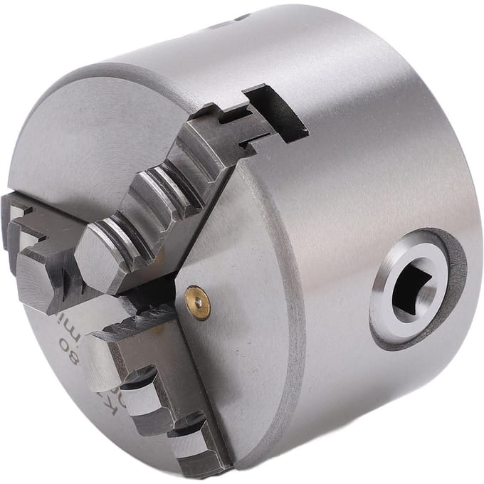 3-inch SANOU K11‑80 3-klauw Zelfcentrerende Draaibankklauwplaat 80 mm Diameter