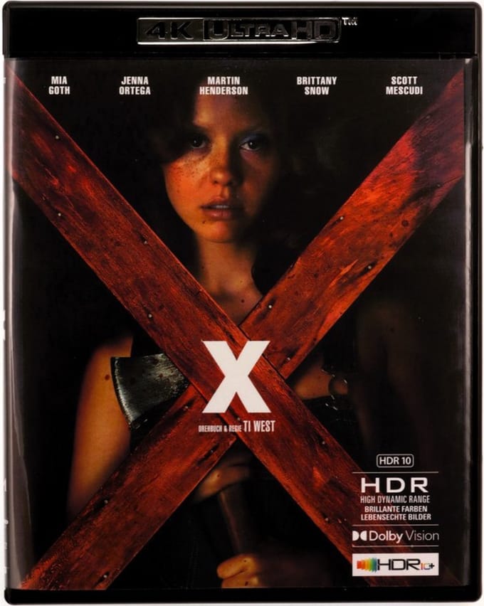 X [Blu-Ray 4K]