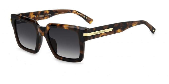 Dsquared2 D2 0161/G/S Havana 52/20/150 MAN Zonnebrillen