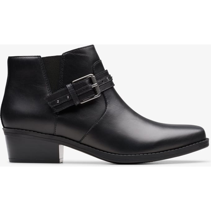 Danyelle Wish Black Leather Laarzen
