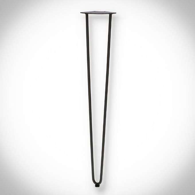 SEART HAIRPIN - Meubelpoten - Dubbel Ontwerp - 73 cm - Zwart