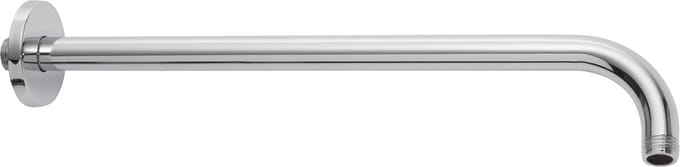 Wiesbaden UniMatch Gebogen Douchearm Muurbevestiging 45 cm - Chroom