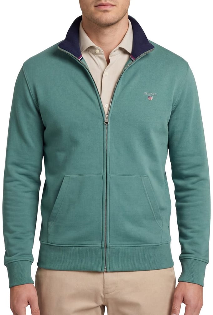 Gant vest groen