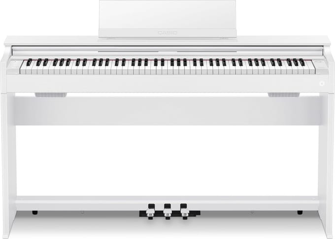 Casio AP-S200WE Digitale Piano 88 Toetsen Geschaald Hamerslagklavier Wit