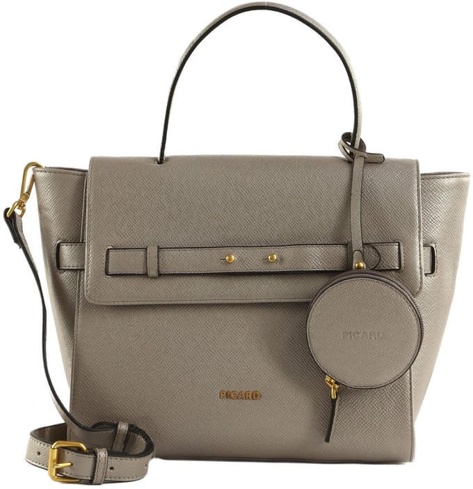 PICARD schoudertas Chic Way Hand Bag Silver Taupe