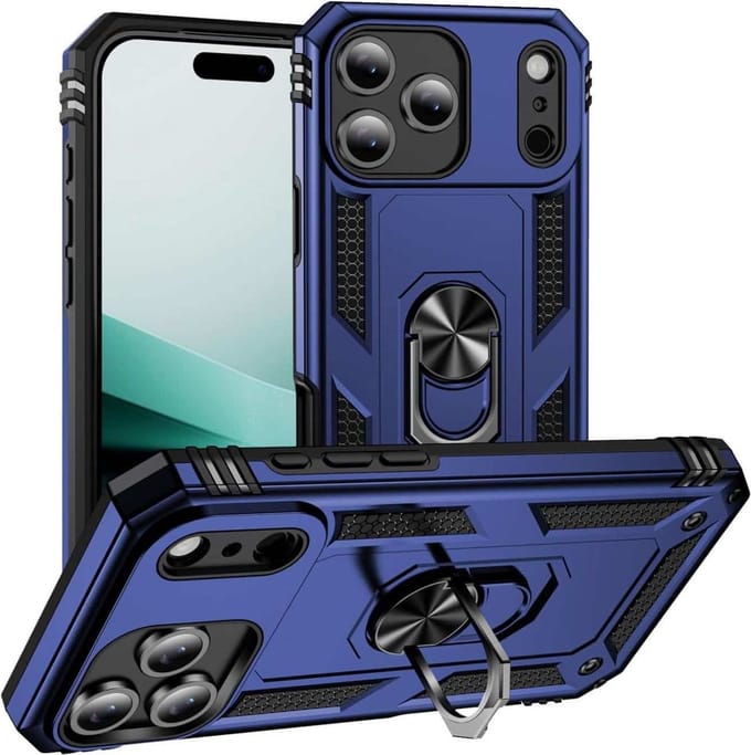 Casemania – Backcover – Armor – iPhone 17 Pro Max – Blauw