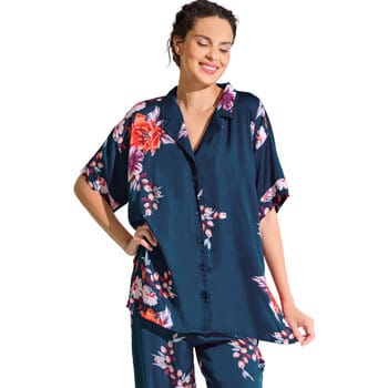 Pyjama-sets Lisca Pyjamashirt met slipe mouwen AMARYLLIS
