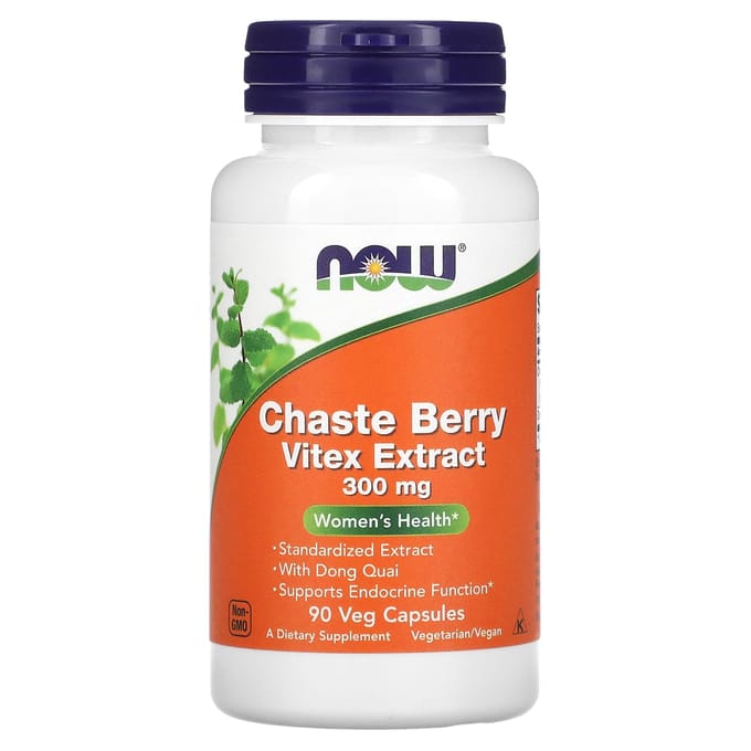 Chaste Berry Vitex Extract 300 mg (90 vegetarische capsules)