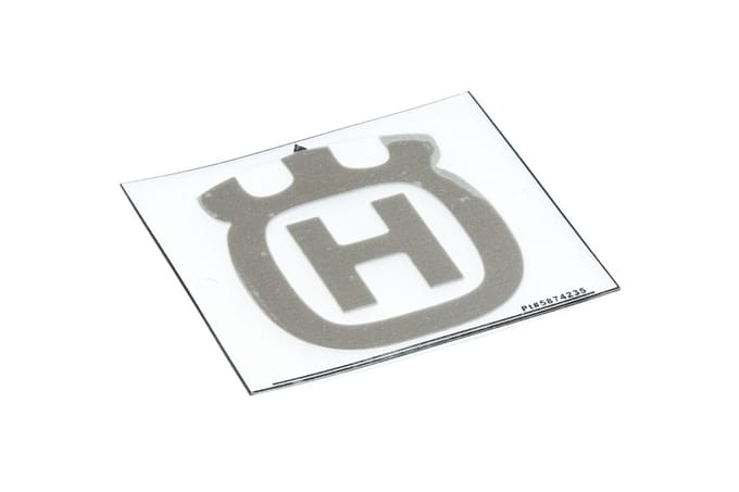 Husqvarna sticker ''h'' aluminium 55mm