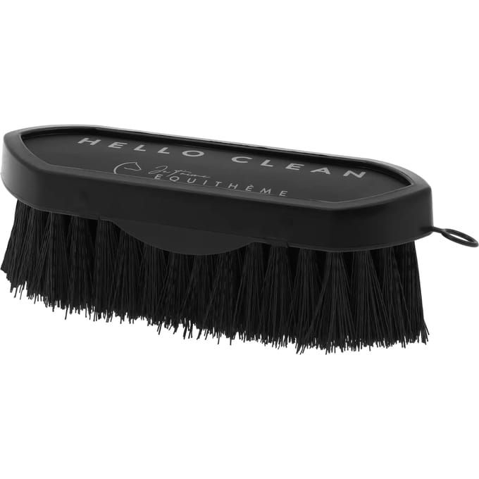 Equithème Dandy Brush Equithème Je T'aime Zwart