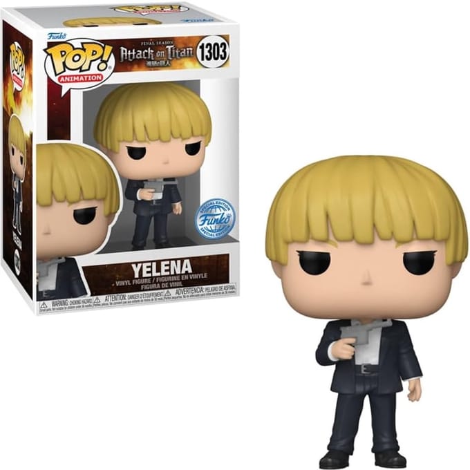 Funko Pop! Animation: Attack on Titan - Yelena #1303 Exclusive