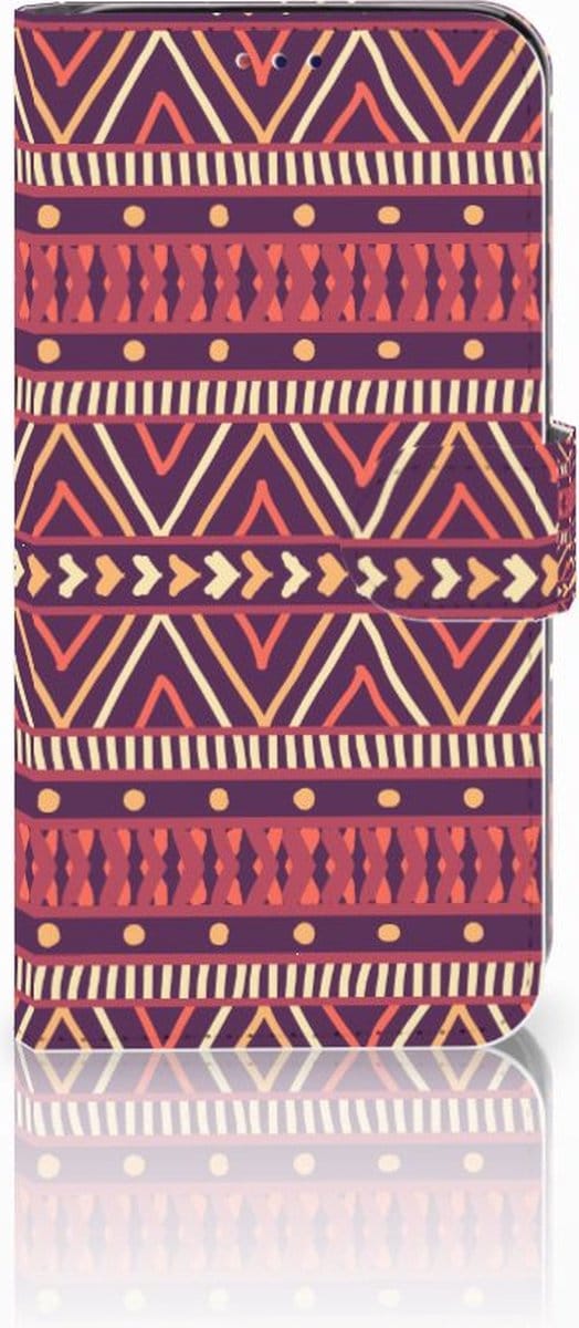 Samsung Galaxy A10 Telefoon Hoesje Aztec Paars